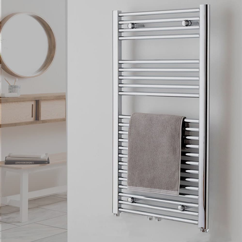 H100 x B50 cm - Handdoekradiator - Chroom